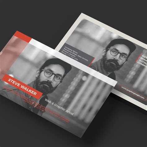 Graphic Artist Business Card Template Age Themes