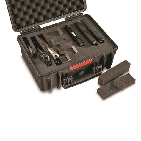 hq issue pistol carry case foam insert 707277 gun cases at sportsman s guide