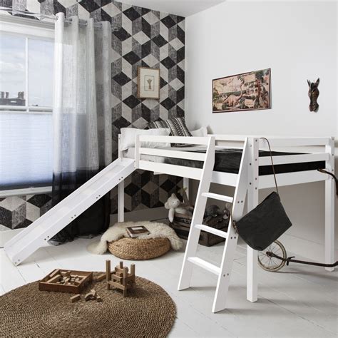Mid Sleeper Cabin Bed With Slide Noa And Nani