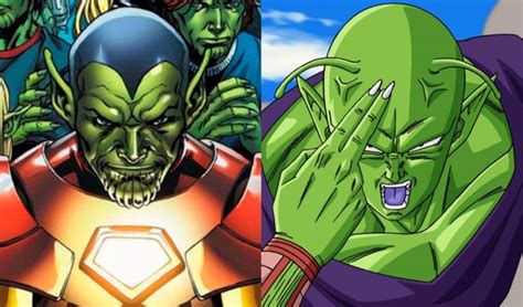¿Los Skrulls de Captain Marvel son una copia de Piccolo en Dragon Ball