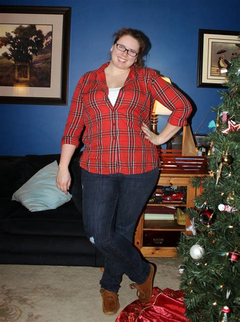 what mama wears plaid love mom fashion blog mom style plus size