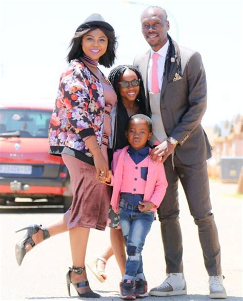 View all reneilwe letsholonyane pictures. In Pics! SA Soccer Stars And Their Cute Families - Diski 365