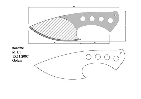 Ver más ideas sobre plantillas para cuchillos, cuchillos, . Cuchillos cerámicos de Igual x Menos | Plantillas para ...