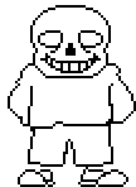 Blank Sans Template 3 Pixel Art Maker