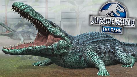 A New Crocodile Deinosuchus Is Here Jurassic World The Game Ep533 Hd Youtube