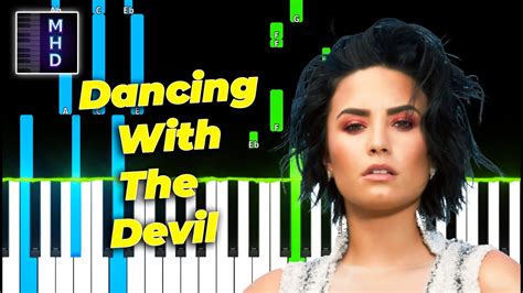 Demi Lovato Dancing With The Devil Piano Tutorial Easy Youtube