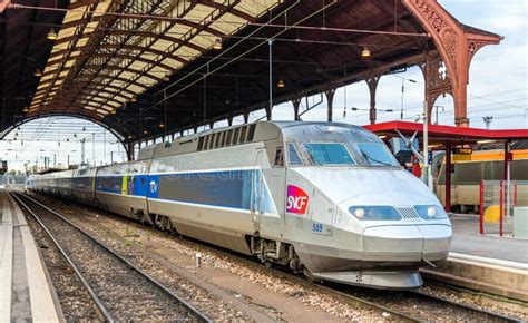 Sncf Tgv Train In Strasbourg Editorial Photography Image Of