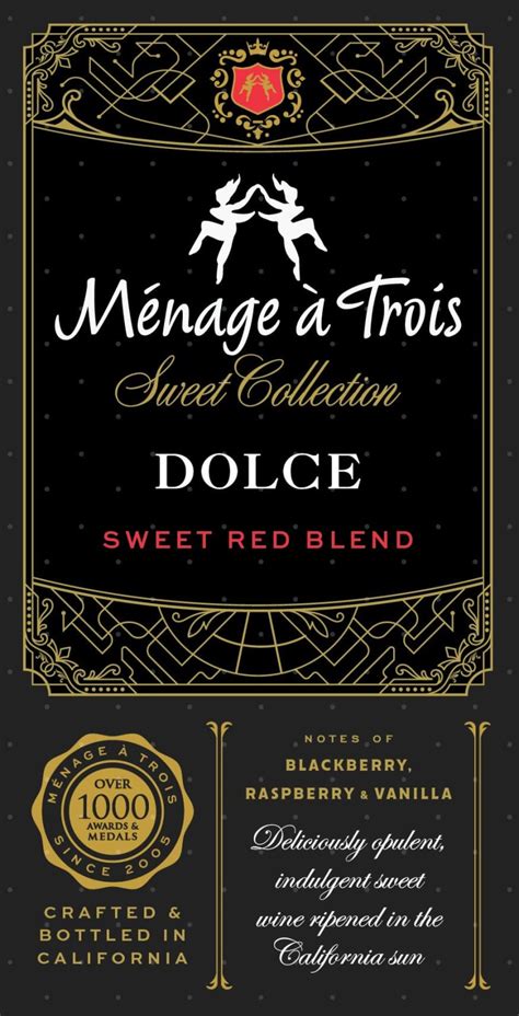 Maybe you would like to learn more about one of these? Menage a Trois Sweet Collection Red Blend 2019 | Wine.com