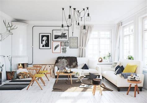 Enjoy Beautiful Living Room Models In Scandinavian Interior Design