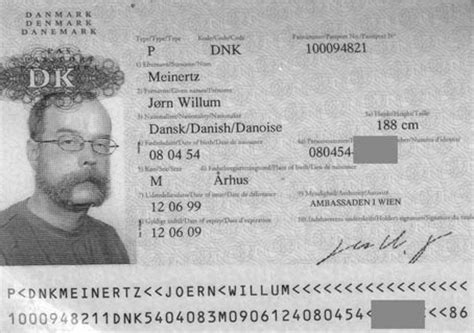 Vi skal kæmpe for vores tryghed og passe på vores helt unikke velfærdssamfund. Bam Oida: Et dansk pas fra 14. juni 1999..... / Et link...