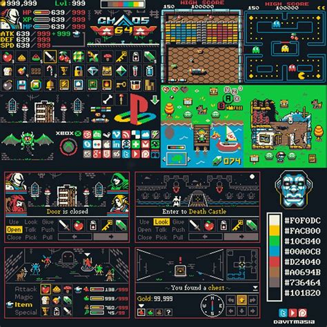 That includes everything from pong to sonic the hedgehog. Pin on Pixel art