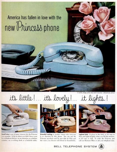 Vintage Princess Phones Remember The Colorful Telephones With A Lit Dial From The S Click