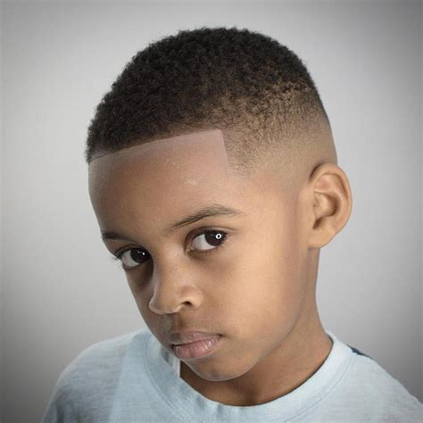 Low Cut Fade Black Boy Simple Haircut And Hairstyle