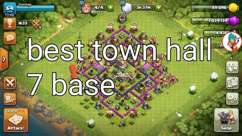 It defends really well against a lot of different attack strategies at. Clash of clans best base layout for town hall level 7 ...