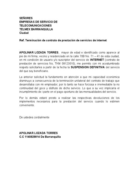 Carta Telmex