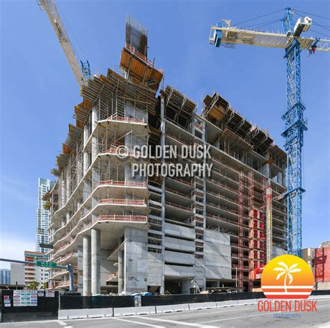 Society Biscayne Reaches 16th Floor Of Construction — Golden Dusk