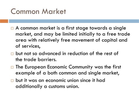 💋 Common Market Example The Common Market Of The European Union 2022