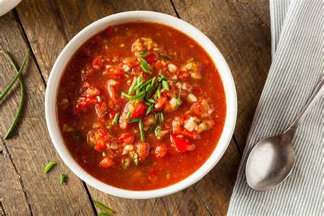 Gazpacho Cold Tomato Soup Healthy Soup Recipes From Click N Cook