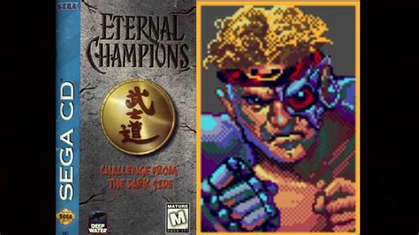 Eternal Champions Challenge From The Dark Side Sega Cd Rax Playthrough Warrior Youtube
