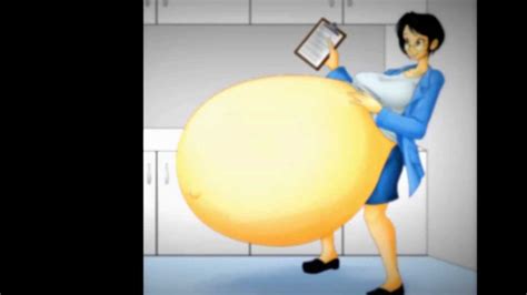 Anime Big Girls Belly Inflation Anime Girl