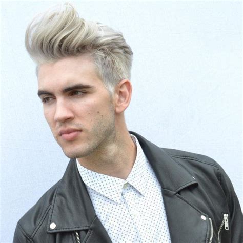 Best 10 Platinum Blonde Hair For Men How To Dye Bleach And Maintain