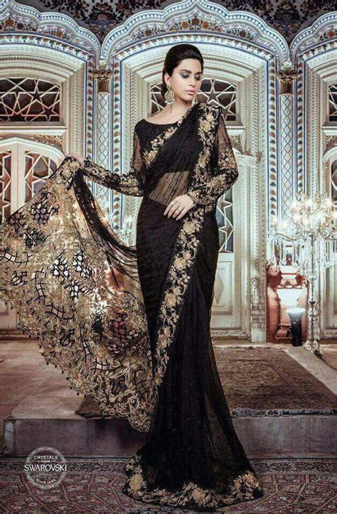 Maria B Chiffon Saree 2018 Pakistani Dresses Marketplace