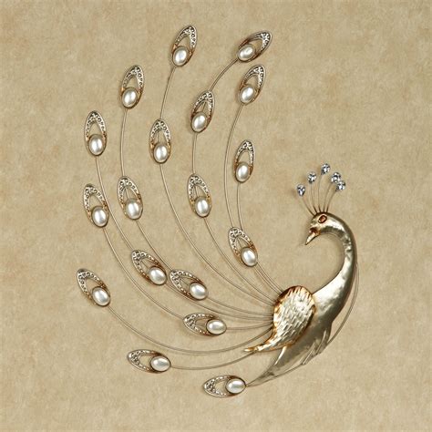 peacock wall art metal wall art pewter art