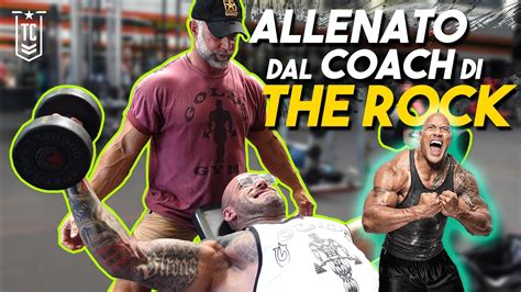 Allenato Dal Pt Di The Rock Dwayne Johnson Pettorali E Bicipiti Alla