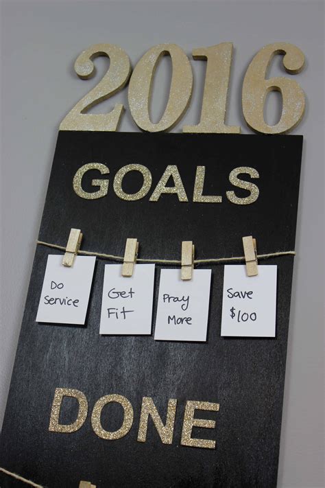 15 Inspiring Diy Ways To Make A New Years Resolutions List