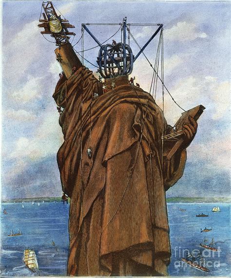 Statue Of Liberty 1886 By Granger