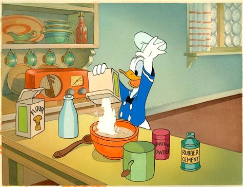 Donald The Cooking Duck Disney Duck Donald And Daisy Duck Disney Cartoons