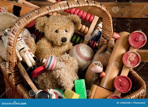 Antique Toys Stock Photo Image Of Sentimental Wooden 13962548