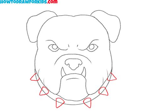 How To Draw A Pitbull Face Easy Drawing Tutorial For Kids