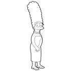 Marge Simpson Para Colorear Dibujos Para Colorear