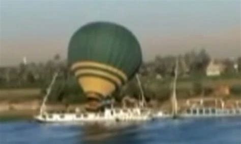 Egypt Hot Air Balloon Crash British Couple Tell Of Horror Plunge Into