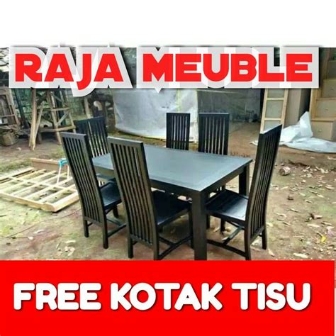 Meja makan jati | Shopee Indonesia