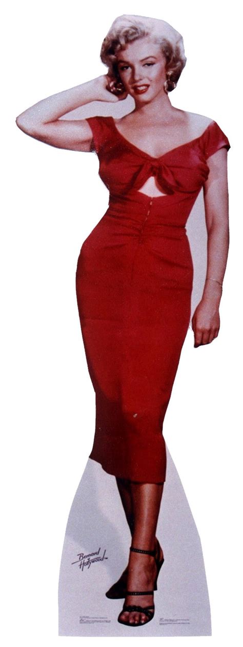 Marilyn Monroe Niagara Cardboard Standup Marilyn Monroe Red Dress