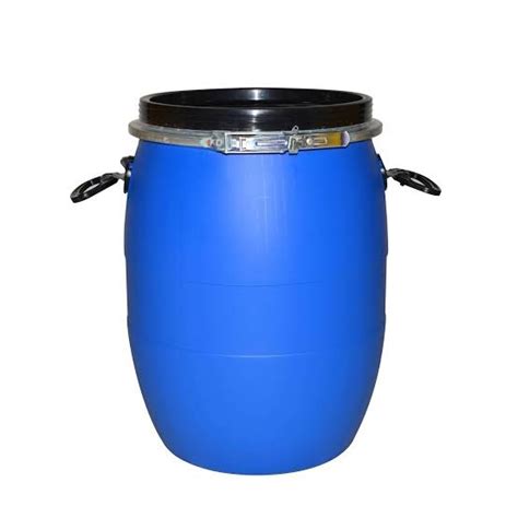 Delcray Packaging Blue 50l Open Top Drum For Industrial Rs 344 Piece