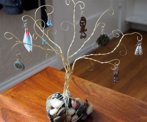 Wireandrock Jewelry Tree 6 Steps Instructables
