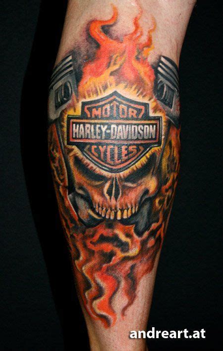 Harley Davidson Tattoos Harley Davidson Motor Cycle Tattoo Harley