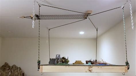 Garage Pulley Lift System