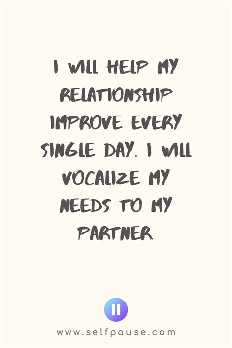 Healthy Relationship Affirmations Selfpause Affirmations Positive
