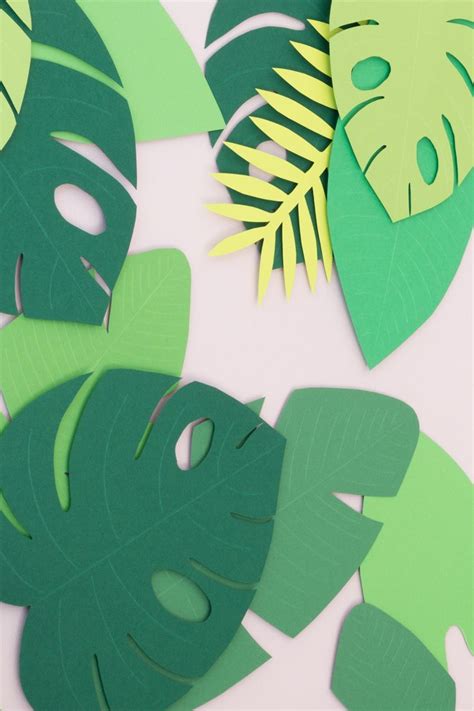 Mit dieser bastelanleitung werden kinder zu kapitänen der flugzeug basteln: Sommer Deko: Tropische Blätter Vorlage - auf Leinwand selber machen | Schultüte basteln vorlage ...