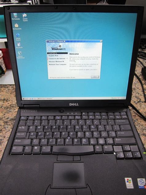 Dell Latitude C640 Commercial Grade Laptop Windows 98se Serial Port Dvd