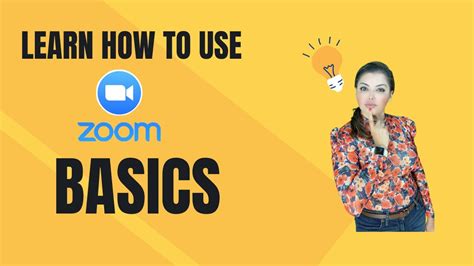 Learn How To Use Zoom Youtube