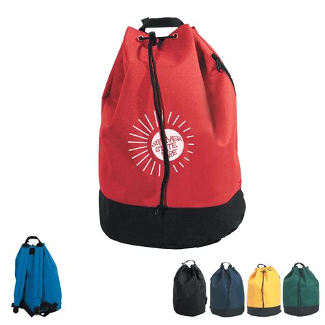 Bucket Bag Drawstring Backpack Branded Backpacks