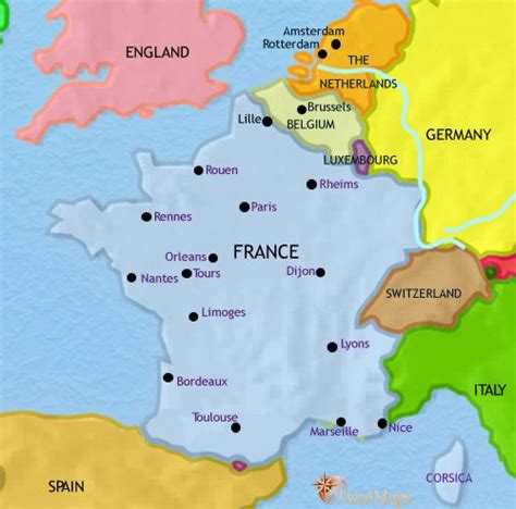 French Revolution Map 1789