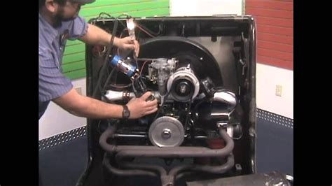 A quick way to check for spark turn the engine until the points are fully closed then hold a lead with a. VW Ignition Timing - YouTube