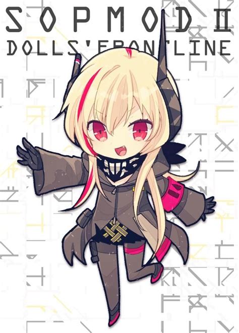 Chibi Soppo Girlsfrontline Girls Frontline Sopmod Girls Frontline