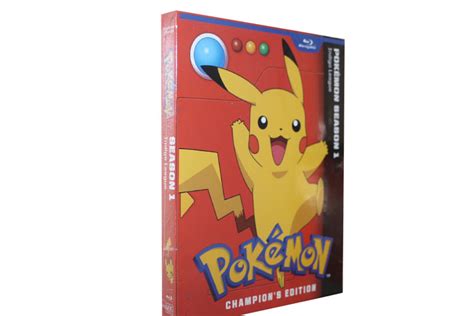 Pokemon Indigo League Season 1 Champions Edition Blu Ray Movie Dvd